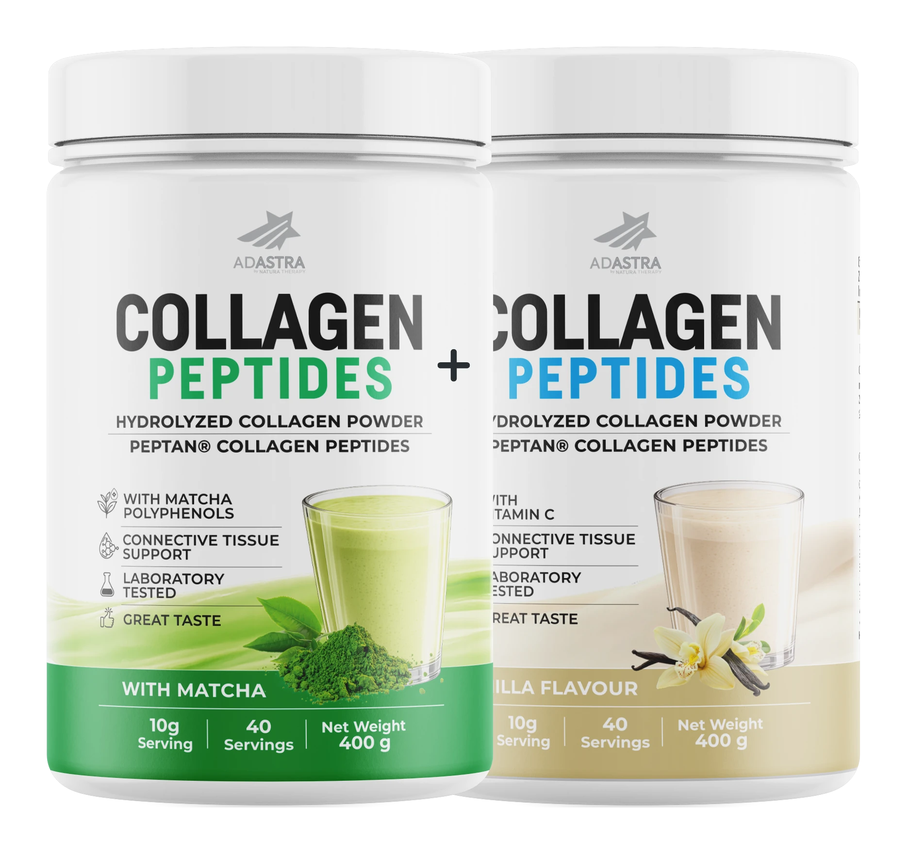 Collagen Mix 2+1 (Matcha + Peptides)